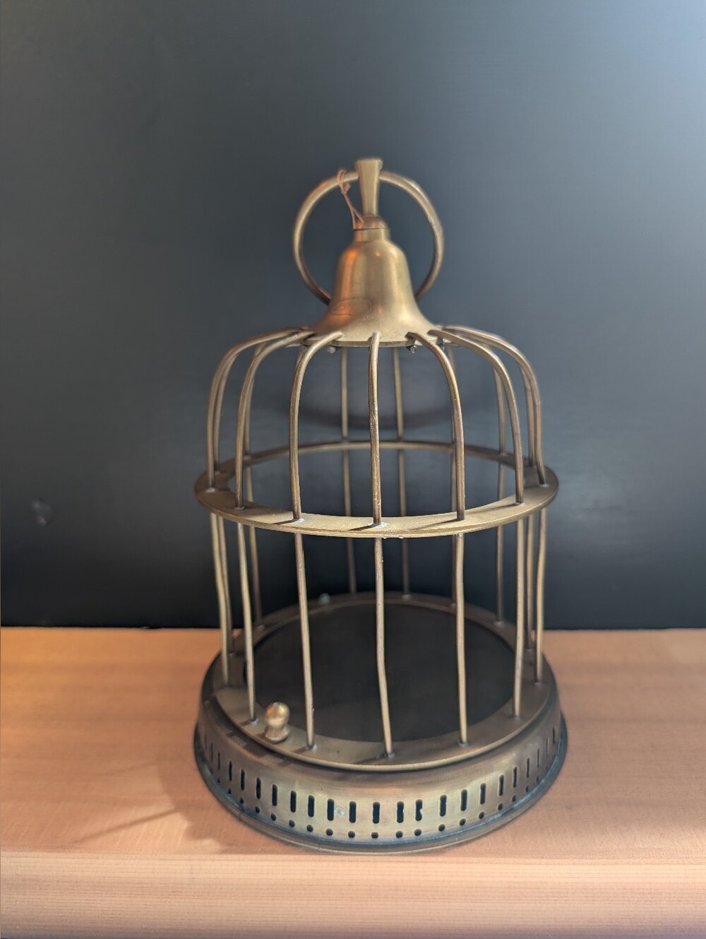 Vintage Brass Bird Cage